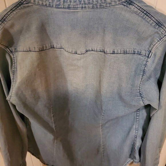 Denim shirt- Divided brand, US size 12 - Picture 2 of 3